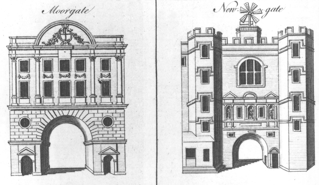 Moorgate a Newgate od English School