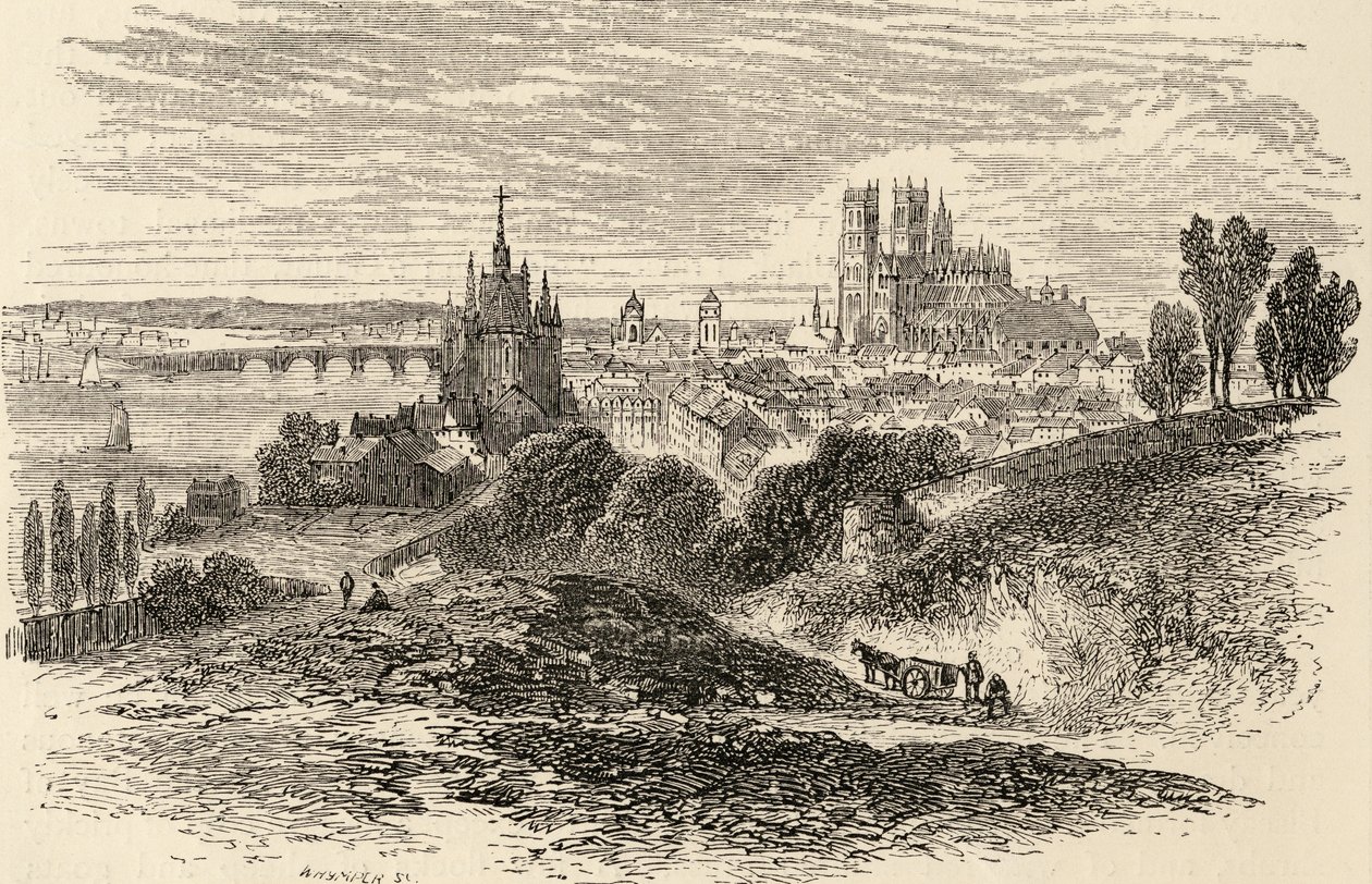 Orleans, Francie, ilustrace z 