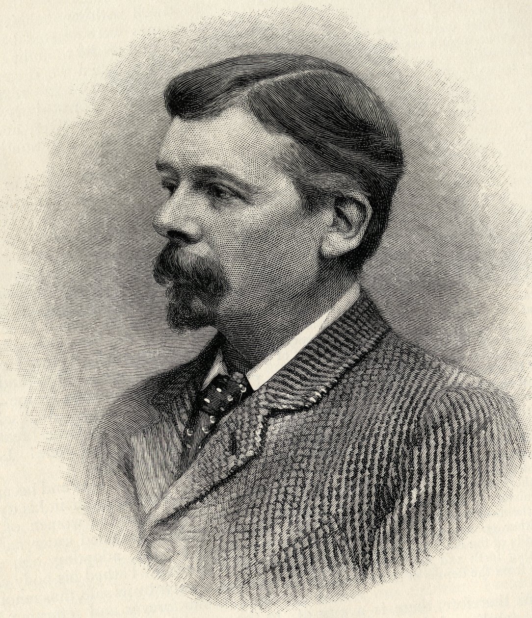 Portrét George du Maurier, z 