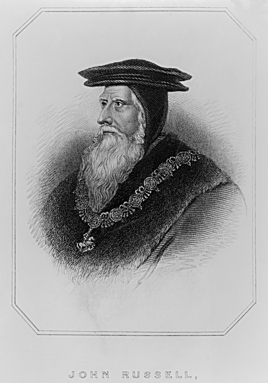 Portrét Johna Russella (1485-1555) 1. hraběte z Bedfordu, z 