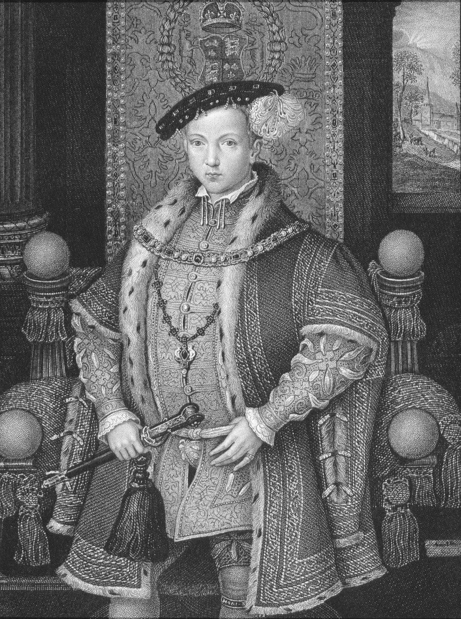 Portrét krále Edwarda VI. (1537-53) z 