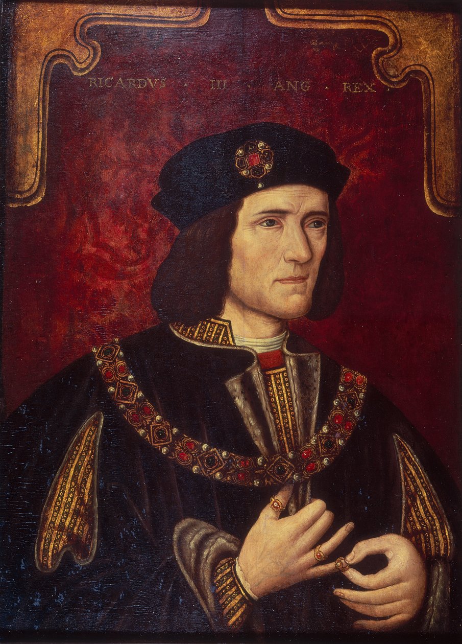 Portrét krále Richarda III od English School