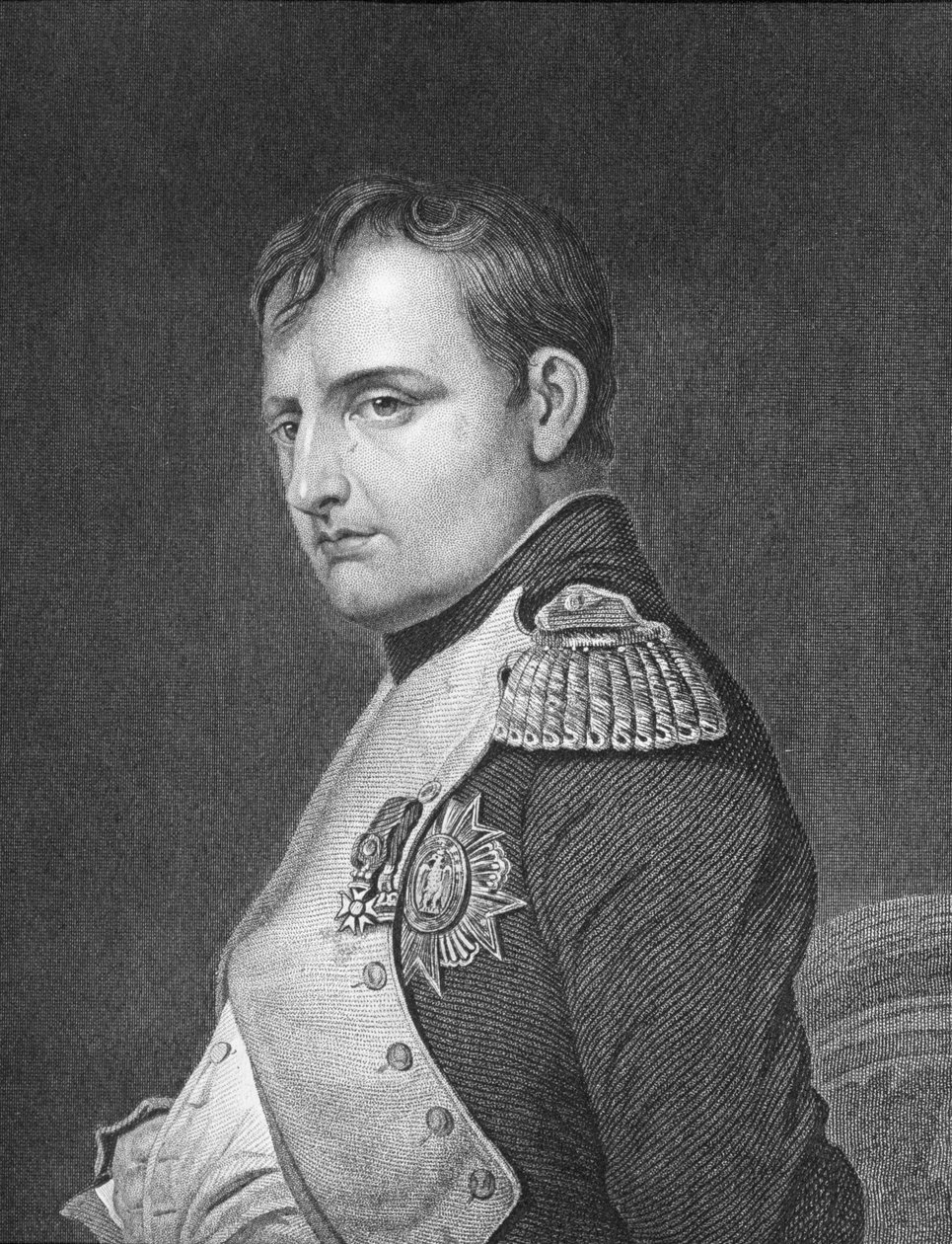 Portrét Napoleona Bonaparta (1769-1821) od English School