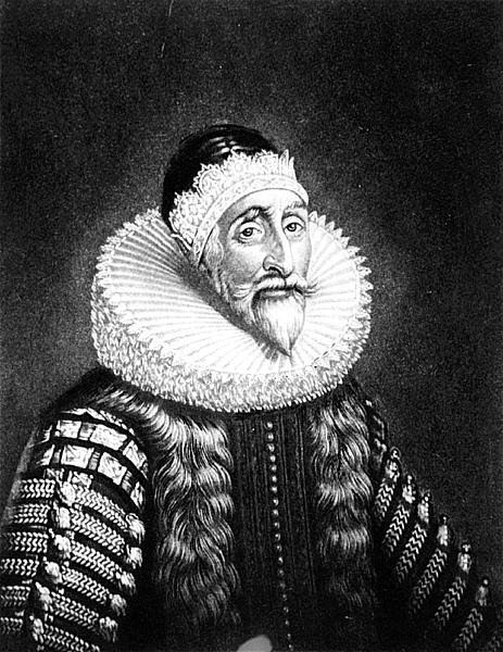 Portrét sira Johna Cokea (1563-1644) vyrytý Richardem Earlomem (1743-1822) a Charlesem Turnerem (asi 1773-1857) z Illustrious Characters in British History (mezzotinta) od English School