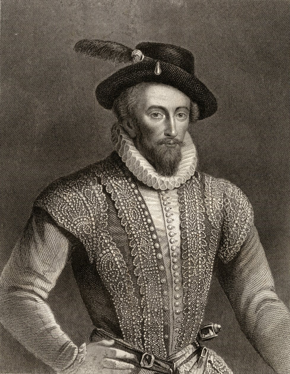 Portrét sira Waltera Raleigha (asi 1554-1618) od English School