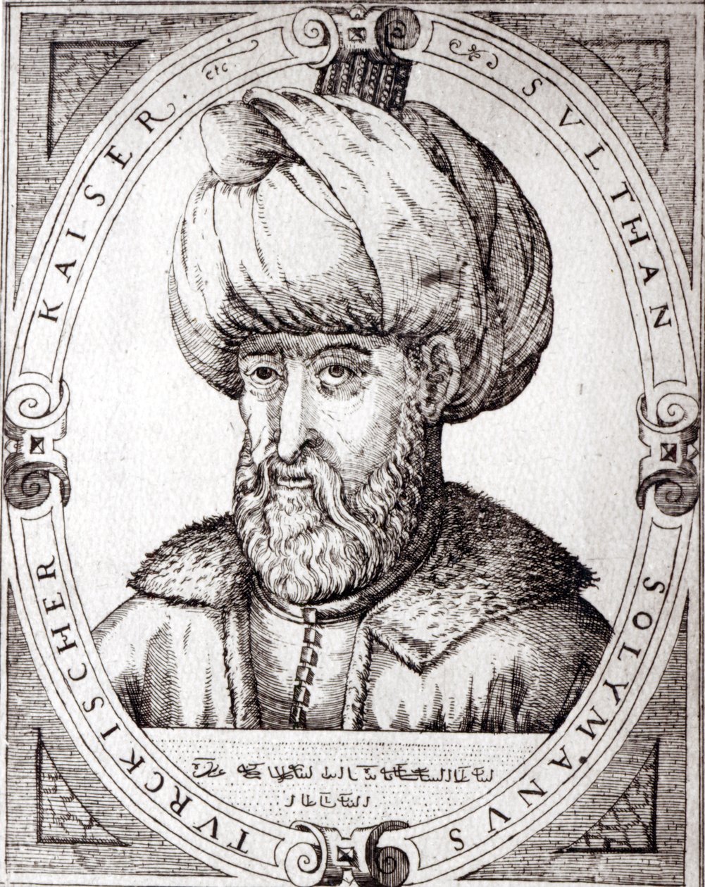 Portrét Sulejmana Nádherného od English School