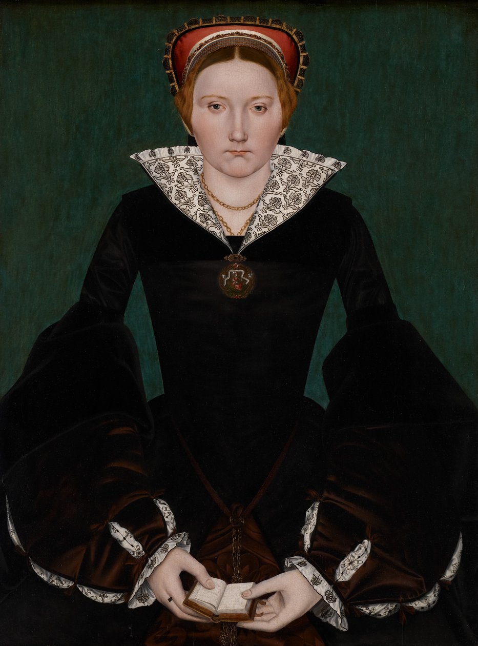 Portrét šlechtičny, kolem roku 1550 od English School