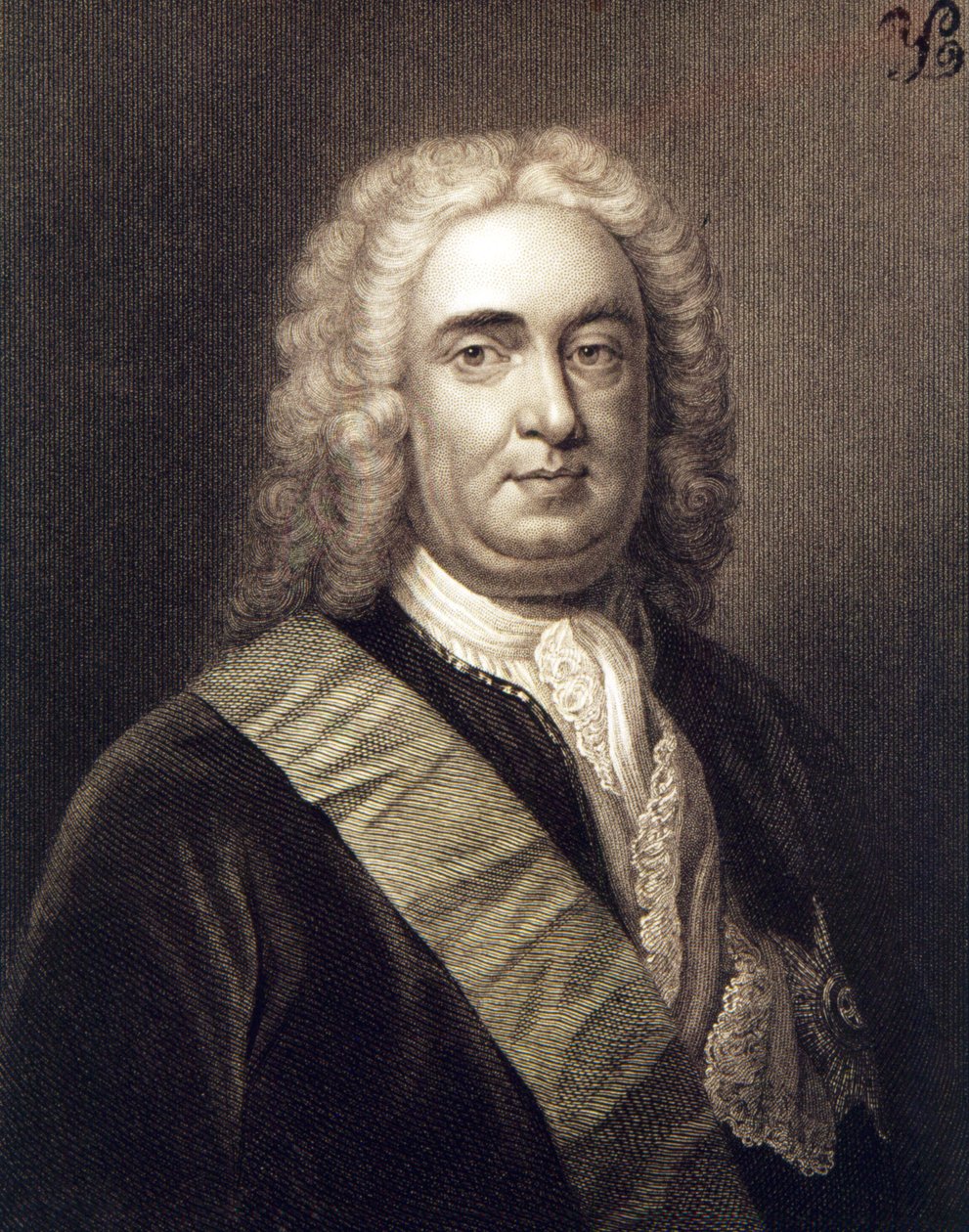Robert Walpole (1676-1745) 1. hrabě z Orfordu od English School