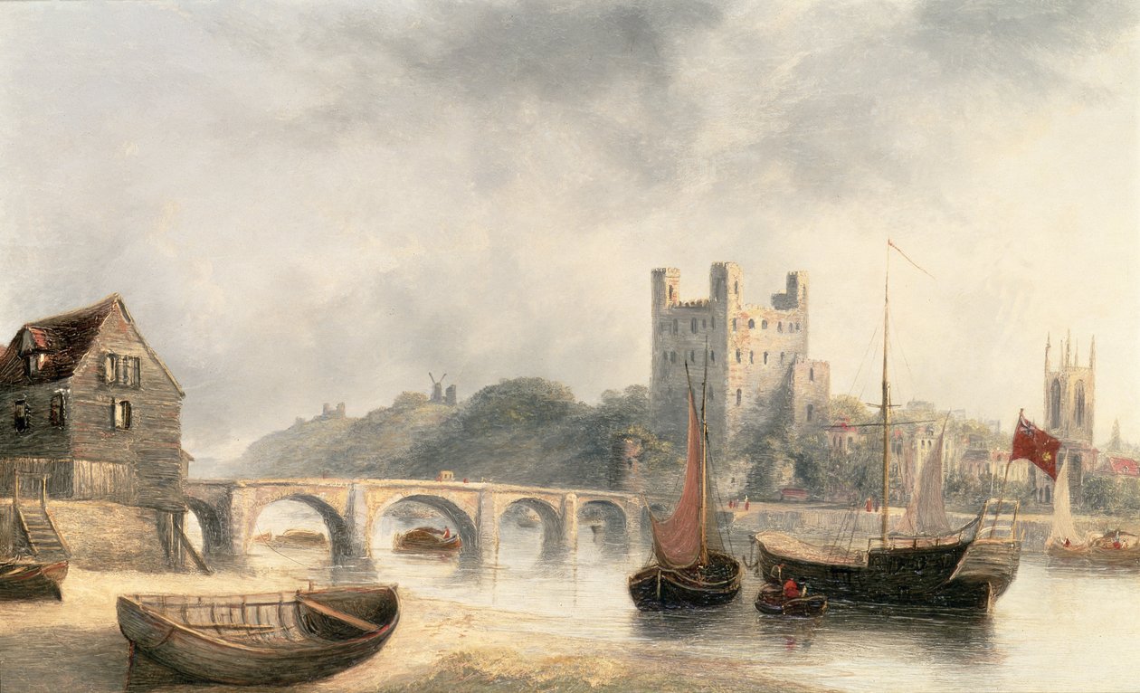 Hrad Rochester, Kent od English School