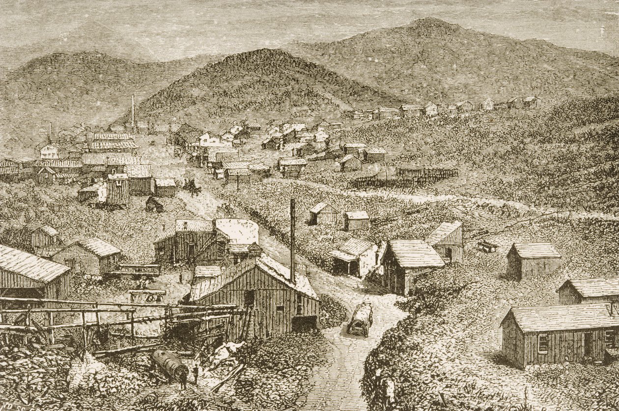 Silver City, Nevada, c.1870, z 