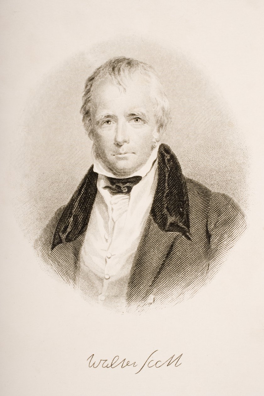 Sir Walter Scott (1771-1832) od English School