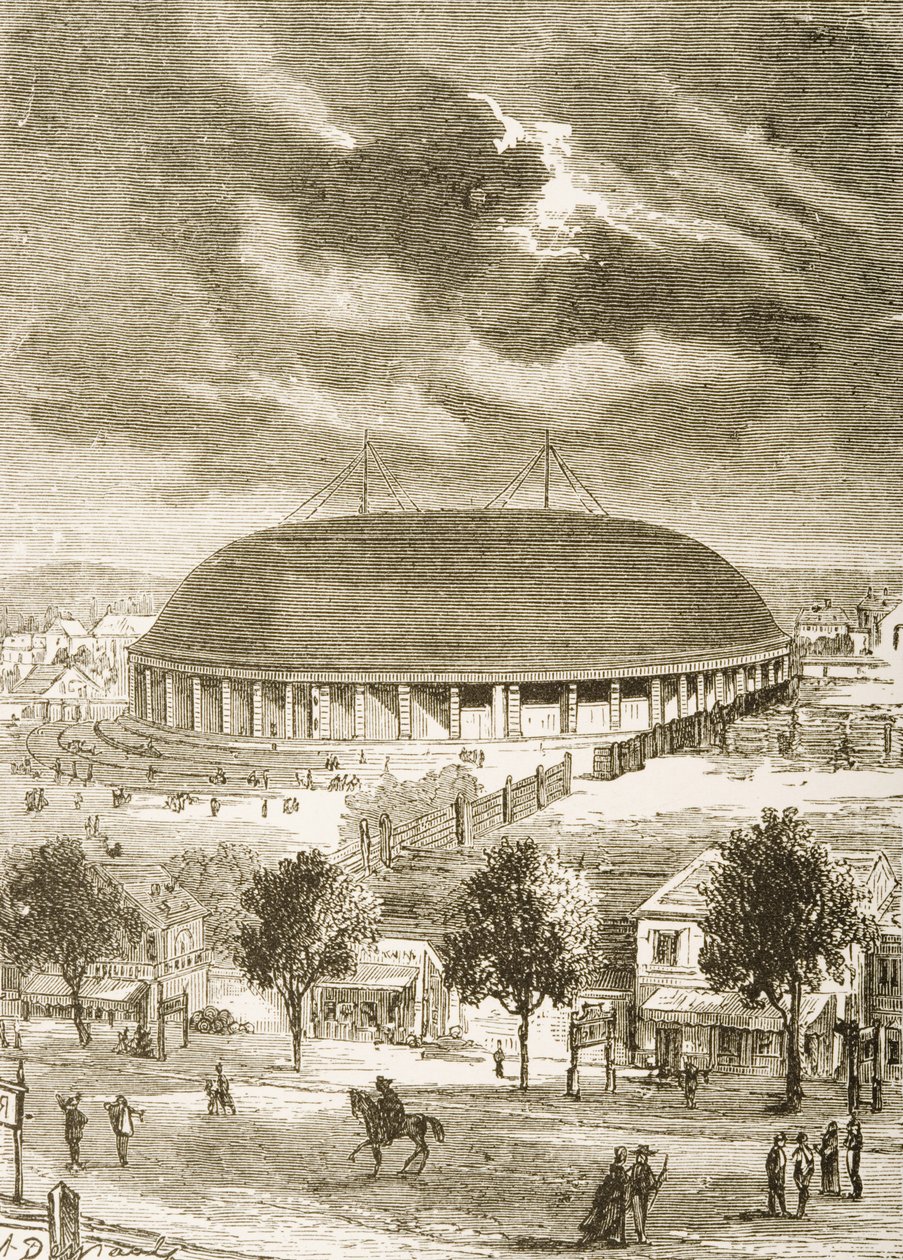 The Mormon Tabernacle, c.1870, from 