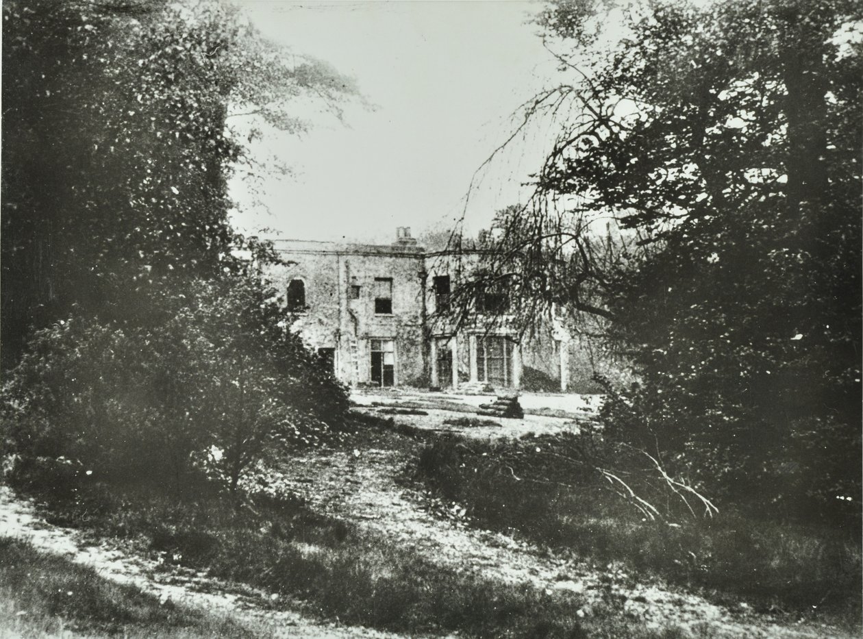 Central Hill: Bloomfield Hall, 1895 od English Photographer