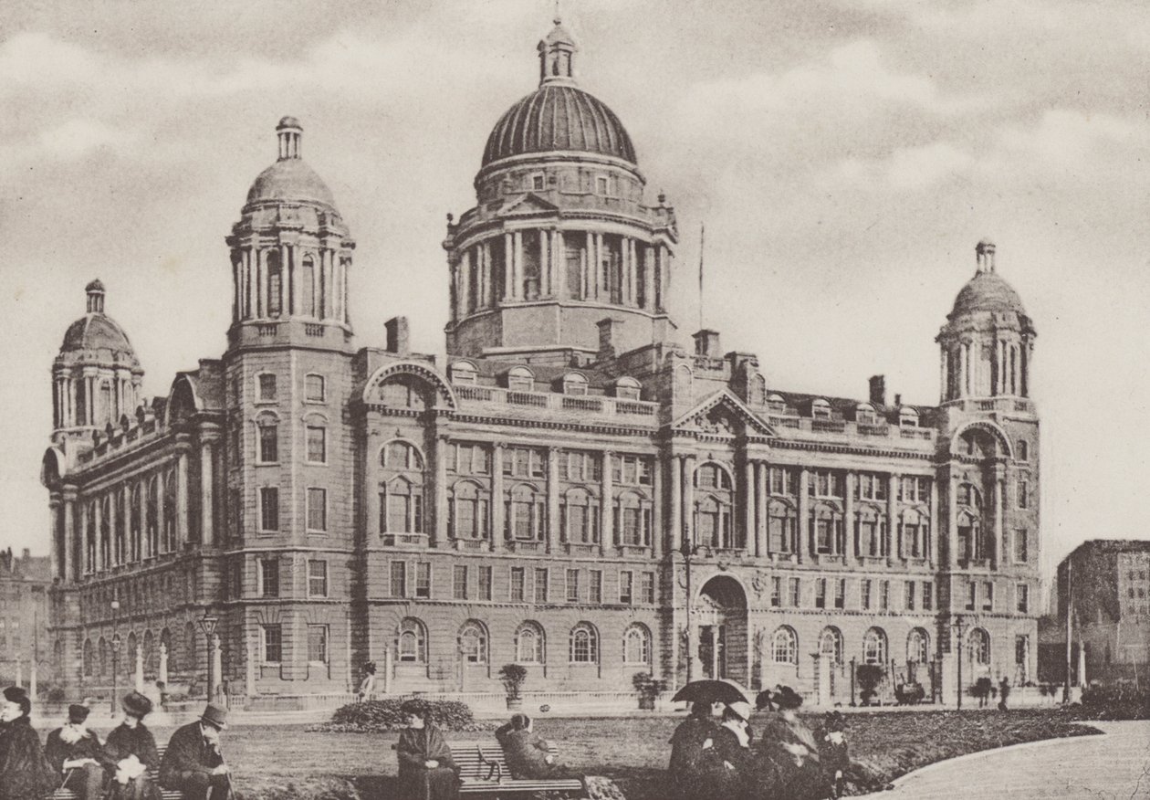 New Dock Offices, Liverpool od English Photographer
