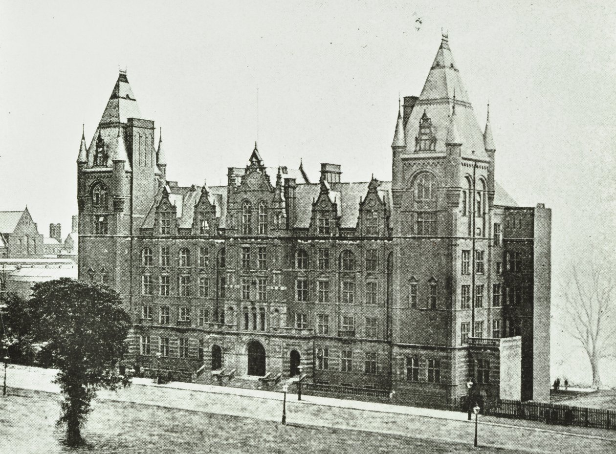 Royal College of Music: exteriér, 1894 od English Photographer