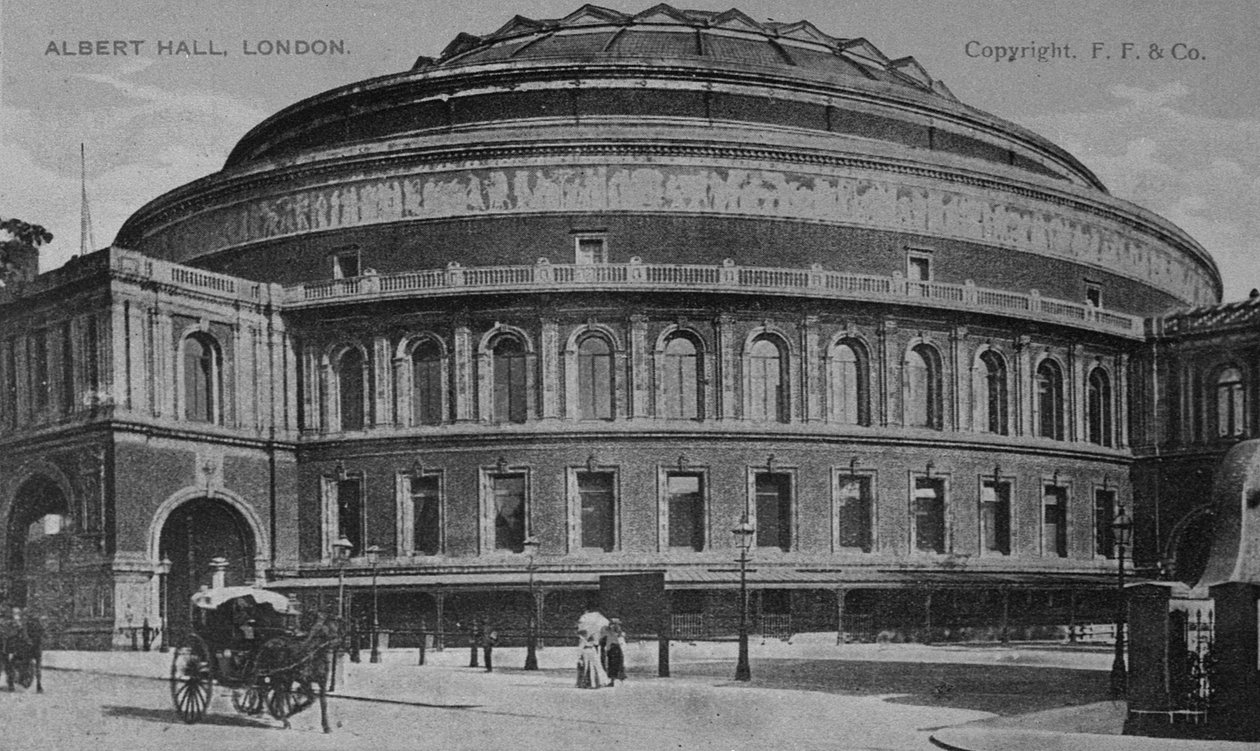 Pohled na Albert Hall, c.1900 od English Photographer
