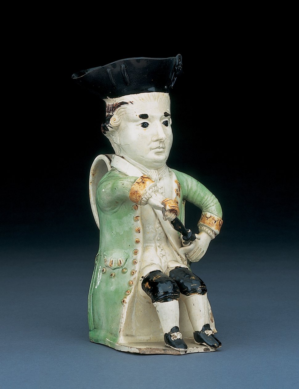 Admirál Lord Rodney toby džbán, kolem roku 1782 od English School