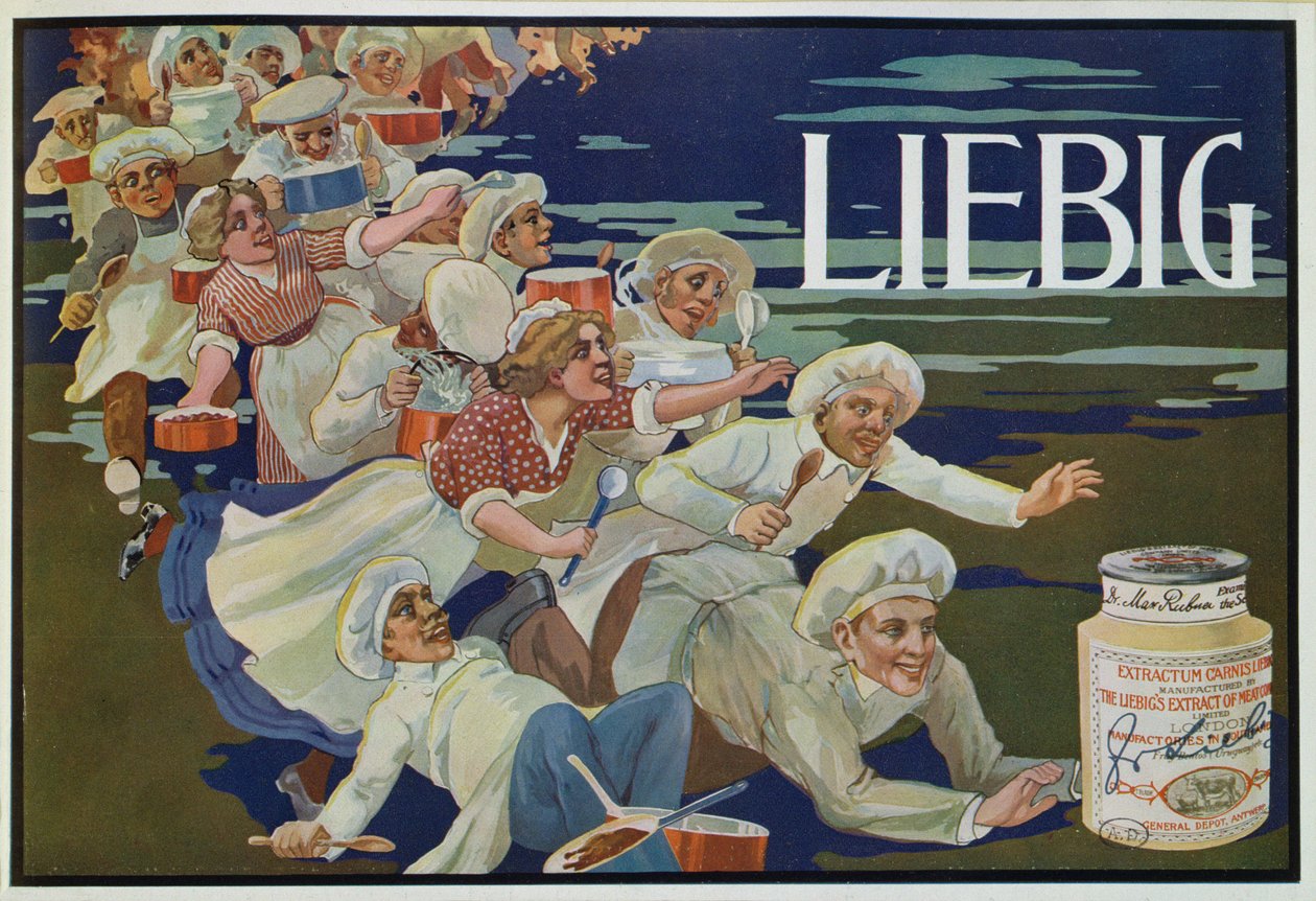 Reklama na Liebig od English School
