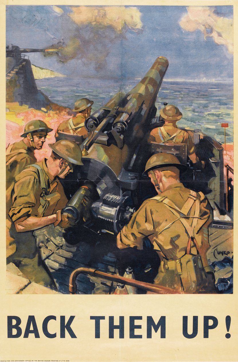 Zálohujte je! plakát, 1941 od English School