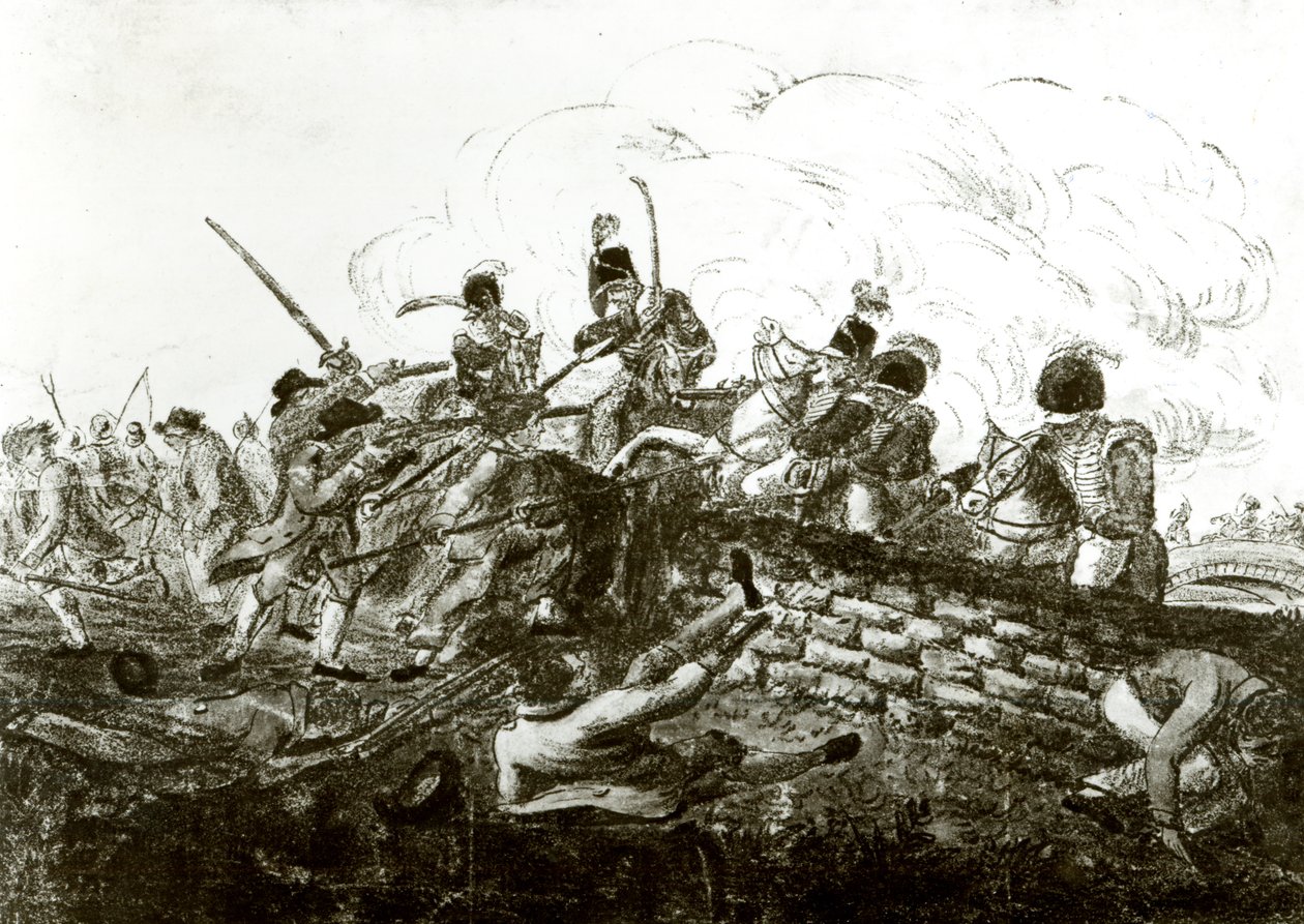 Bitva u Bonnybridge, 1820 od English School