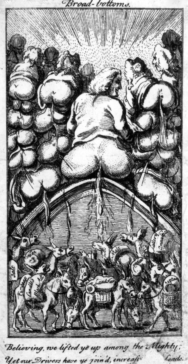 Široká dna, 1745 od English School