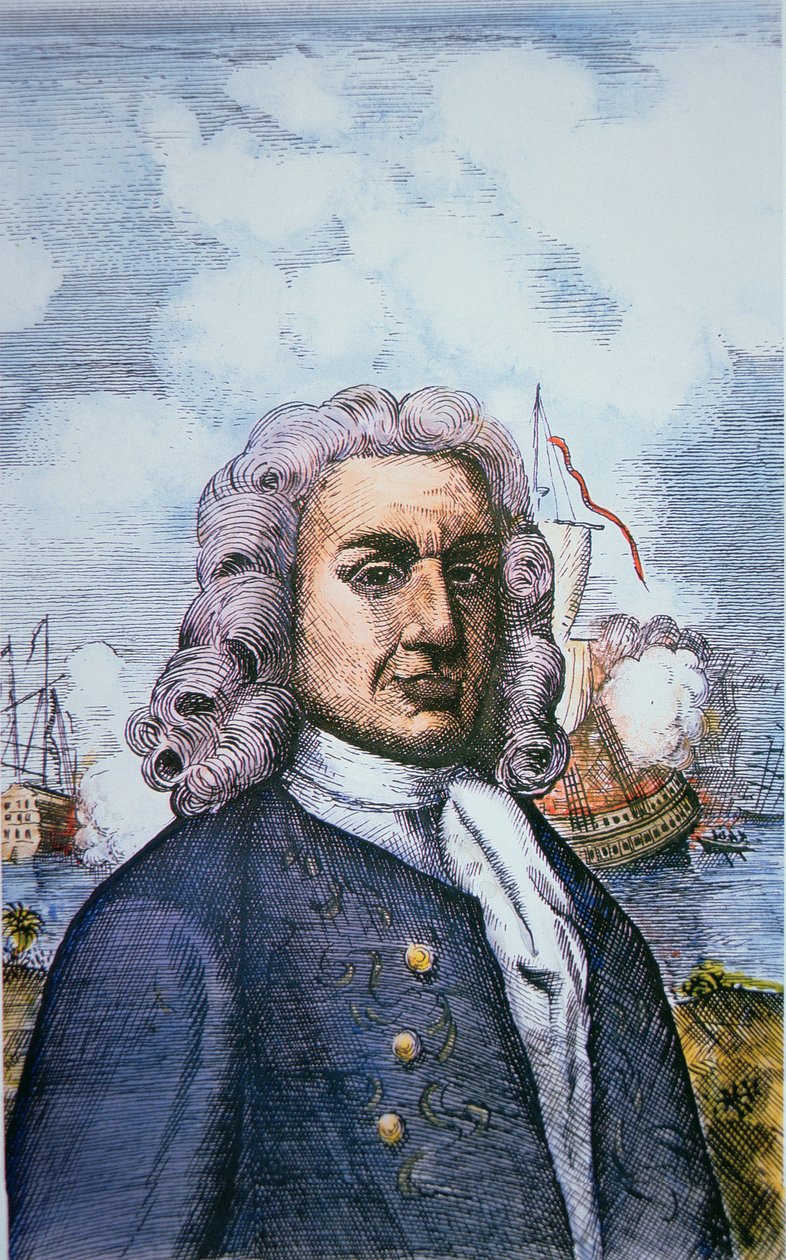 Kapitán William Kidd (barevné lito) od English School