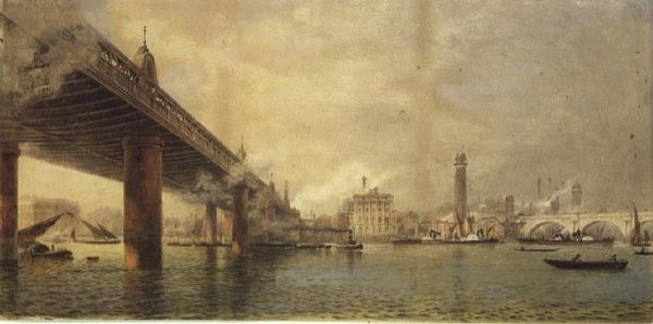 Charing Cross Bridge od English School