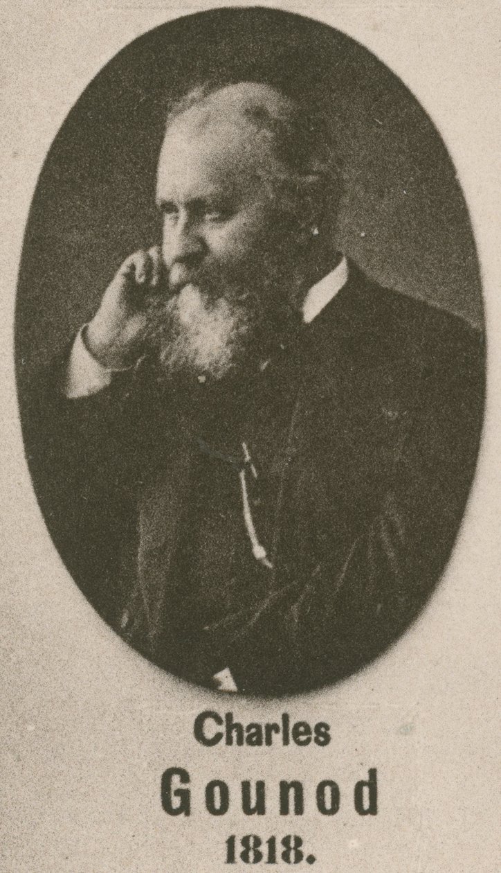 Charles Gounod (rytina) od English School