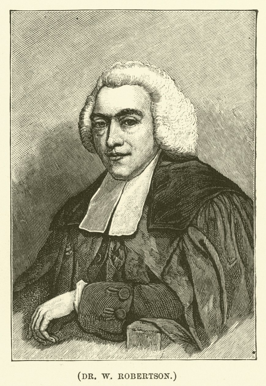 Dr. W. Robertson (rytina) od English School