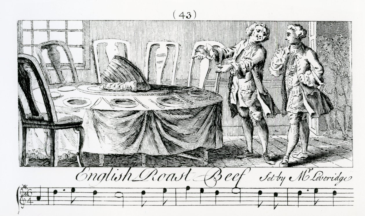 "Anglický Roast Beef" soubor M. Leveridge od English School