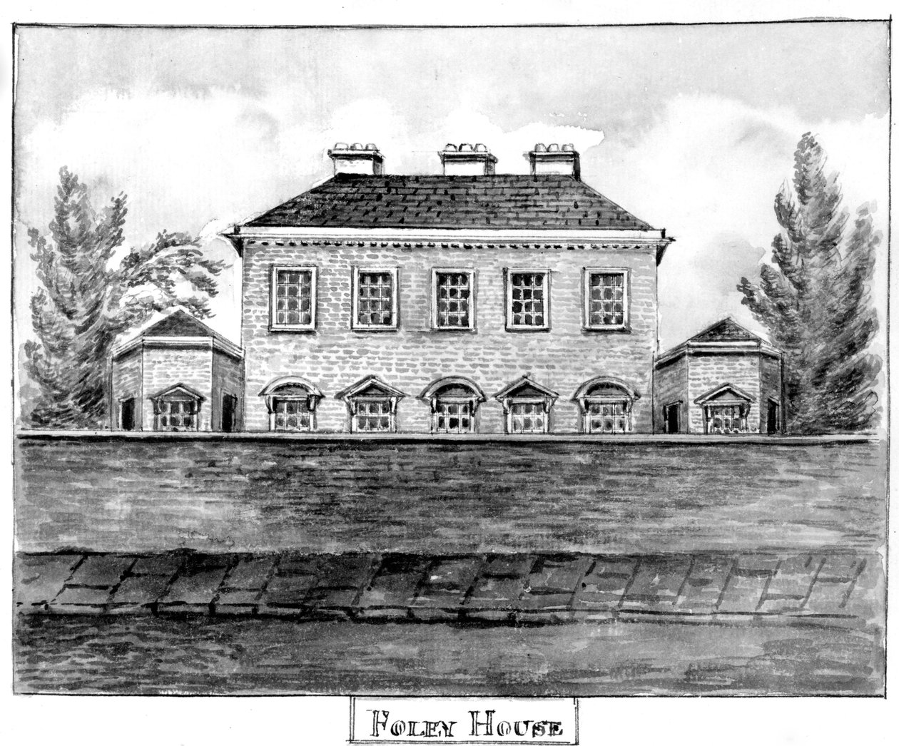 Foley House, kolem 1800 od English School