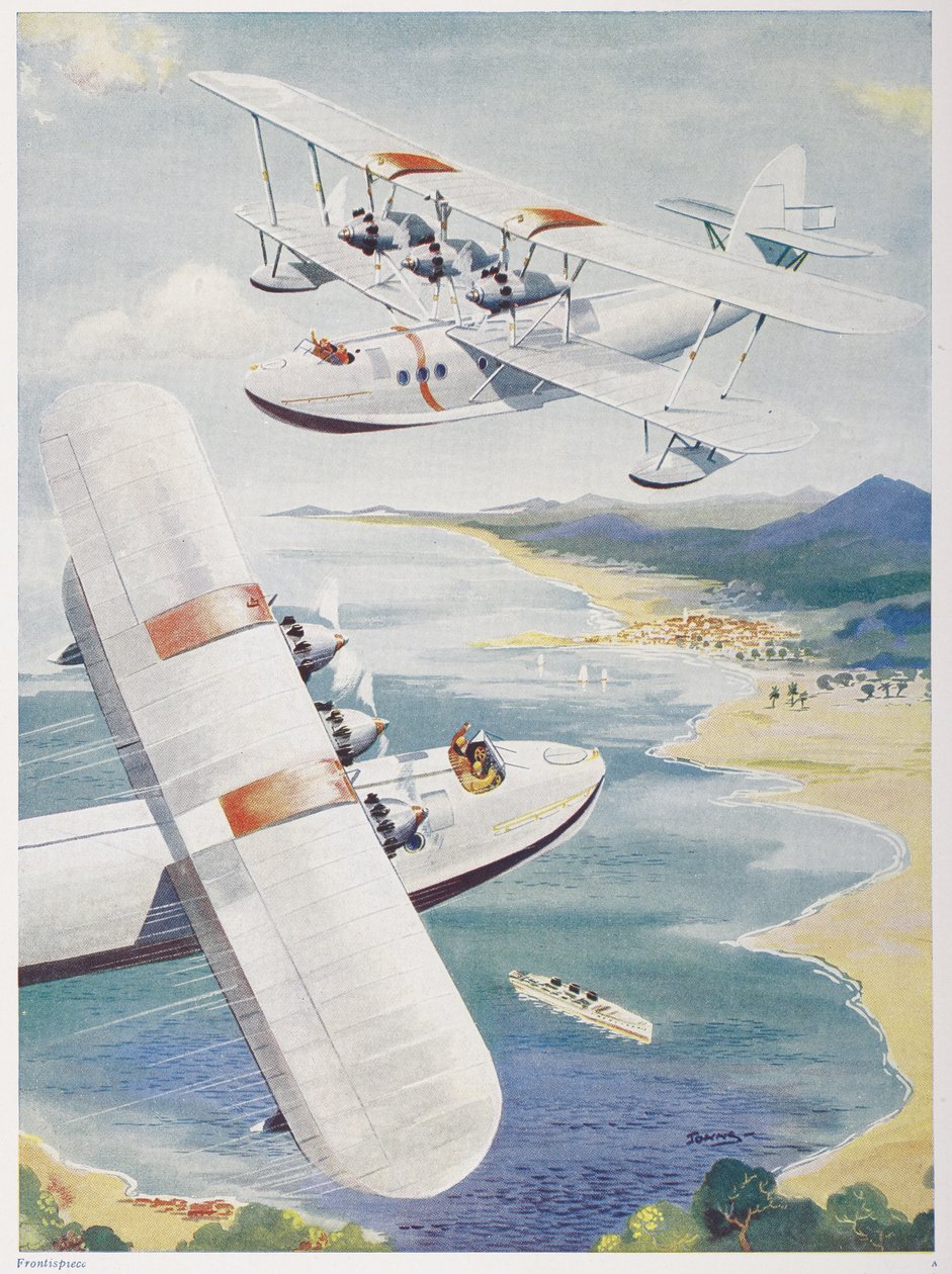 Z "Modern Boys Book of Aircraft" 1931 od English School