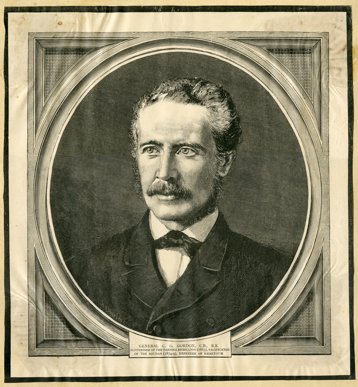 Generál Charles George Gordon (1833-85) od English School