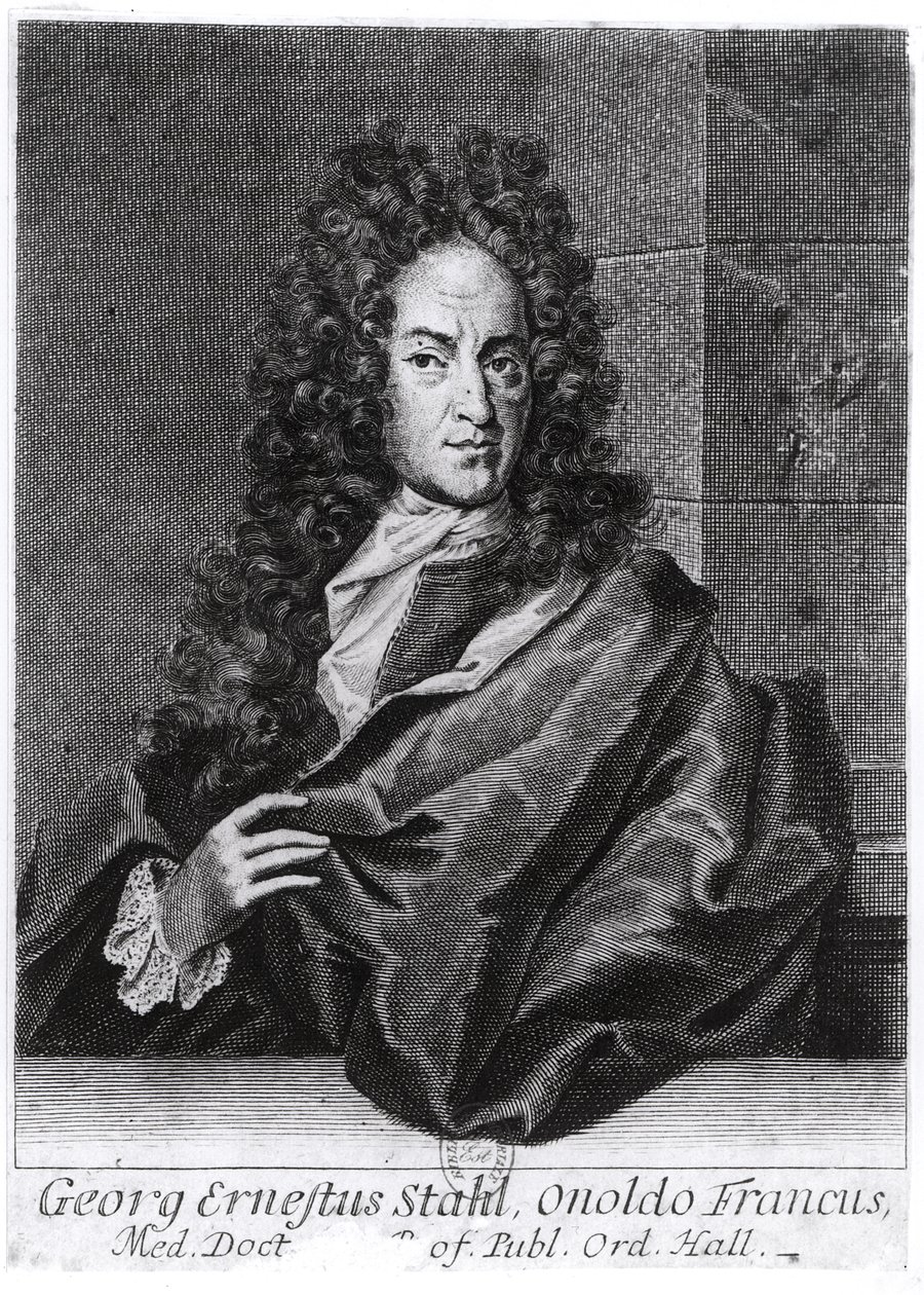 Georg Ernest Stahl (1660-1734) od English School