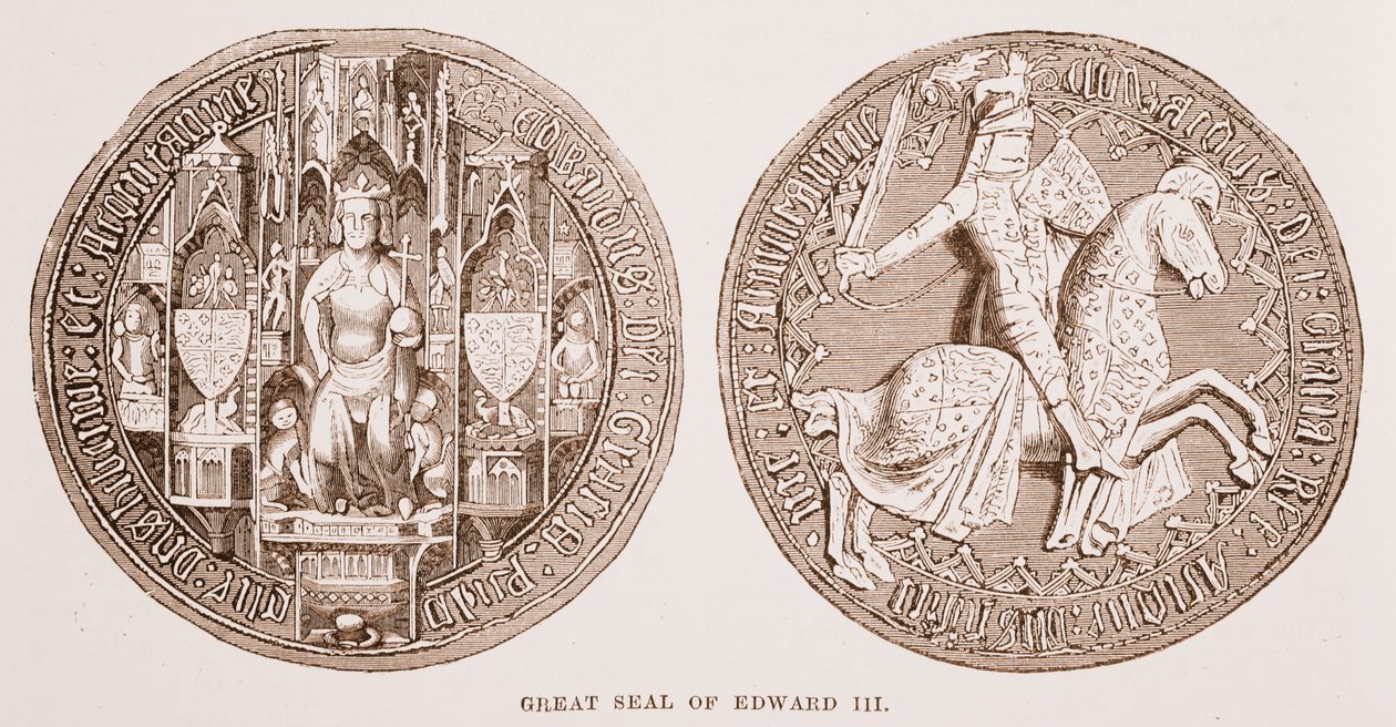 Velká pečeť Edwarda III od English School