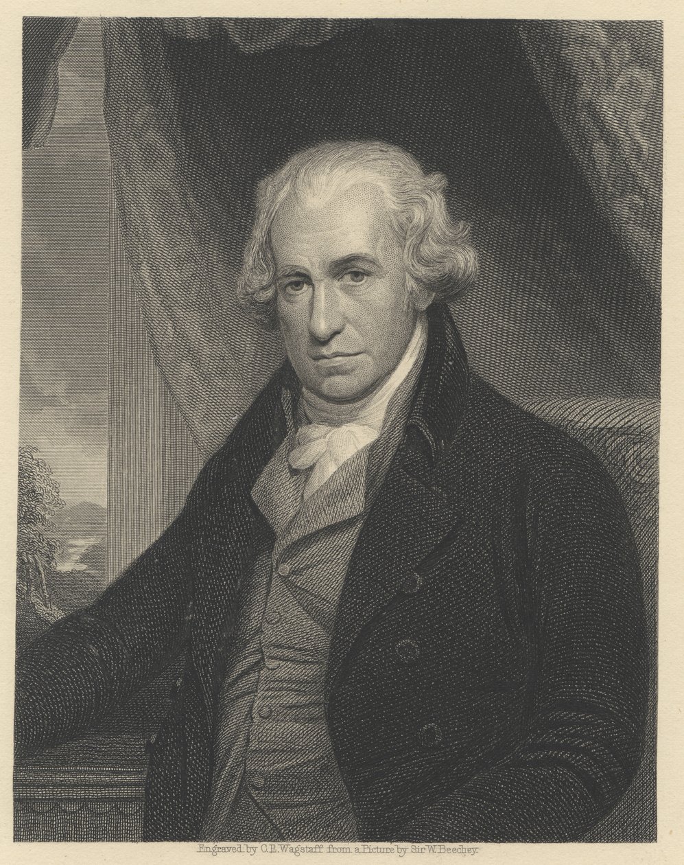 James Watt (rytina) od English School