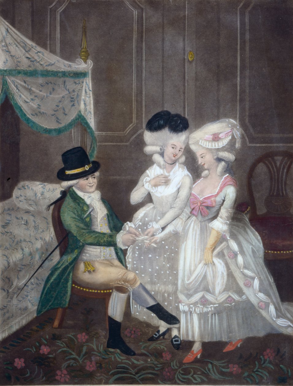 Dámy pro potěšení, 1781 od English School