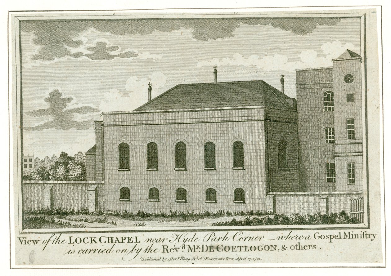 Lock Hospital, Hyde Park Hospital od English School