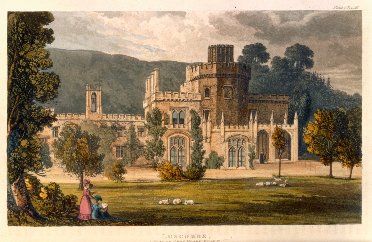 Hrad Luscombe, Devon od English School