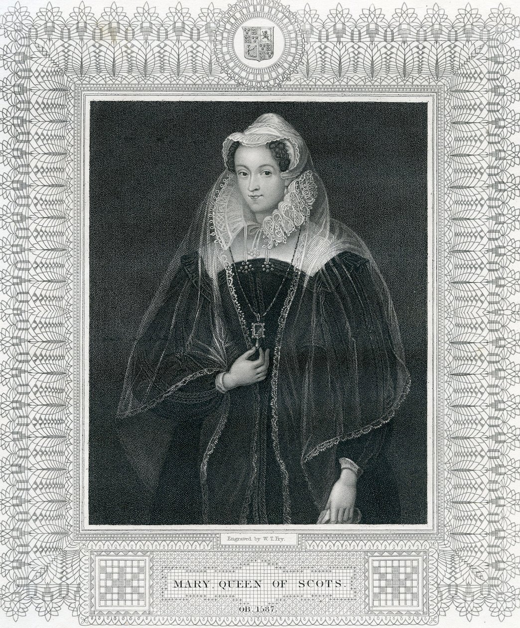 Mary Queen of Scots, 19th Century od English School