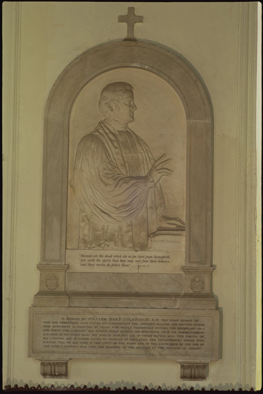 Pomník Williama Harta Coleridge od English School