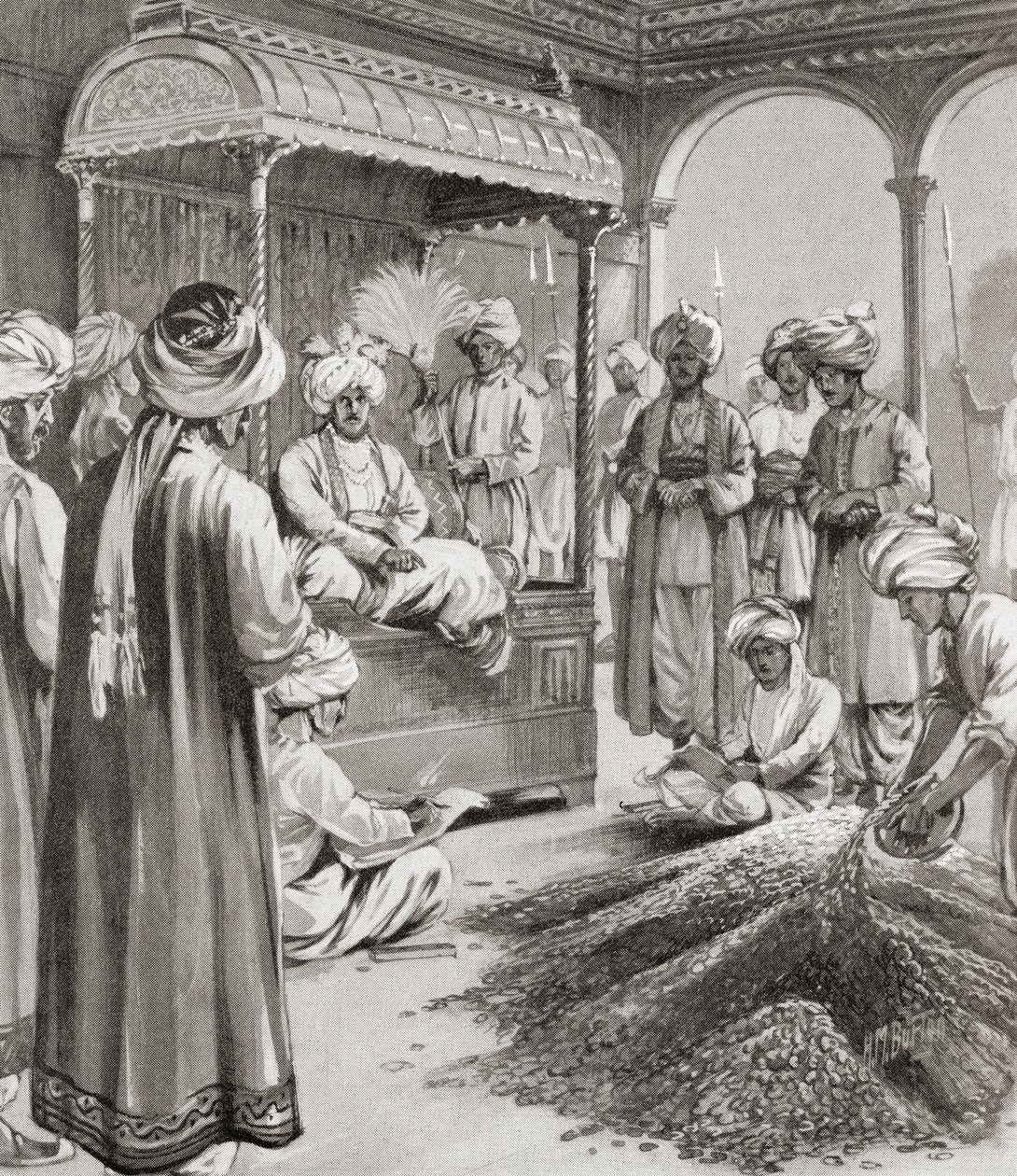 Muhammad bin Tughluq vydává měnu tokenu od English School
