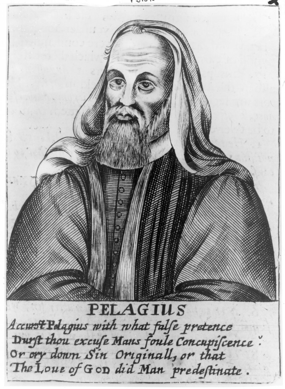 Pelagius (rytina) od English School