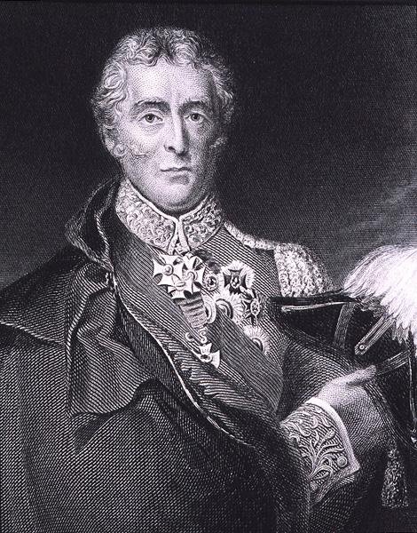 Portrét Arthura Wellesleyho od English School