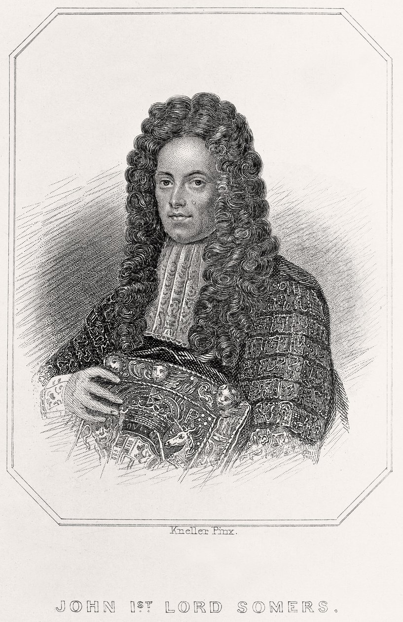 Portrét Johna Somerse, 1835 od English School