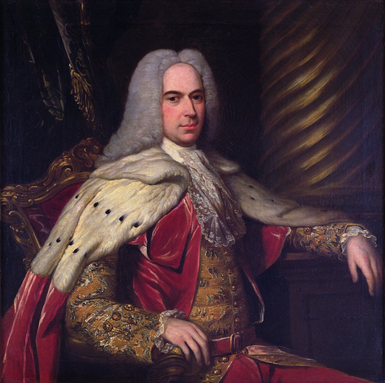 Portrét Thomase, 1. vikomta Gagea od English School