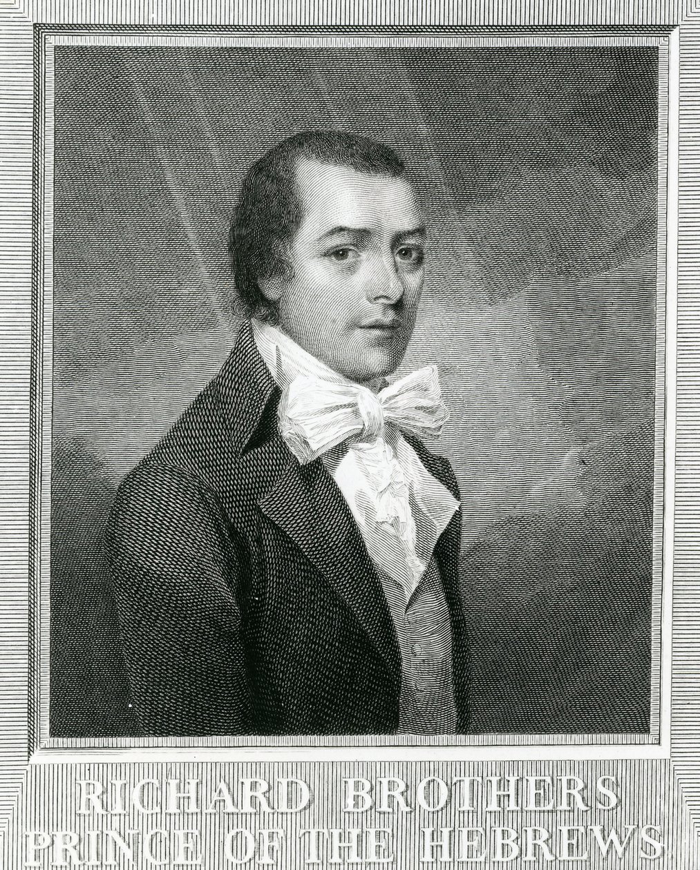 Richard Brothers (1757-1824) (rytina) od English School