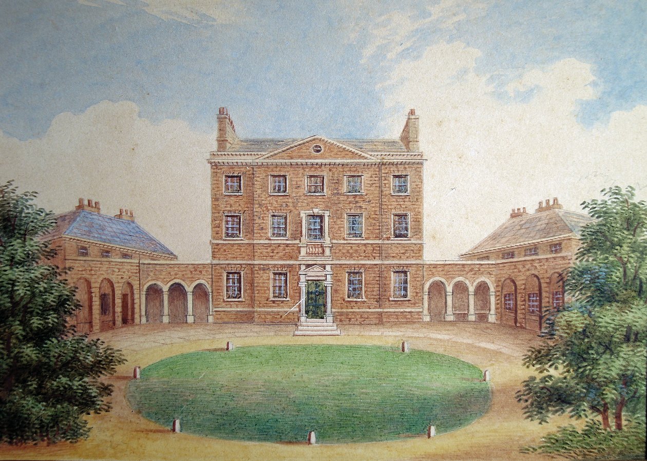 Rutland House (wc na papíře) od English School