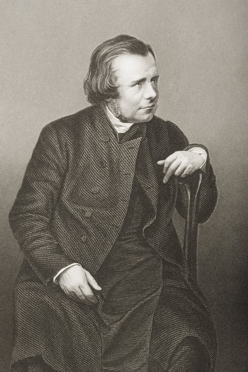 Samuel Wilberforce (1805-73) (litho) od English School