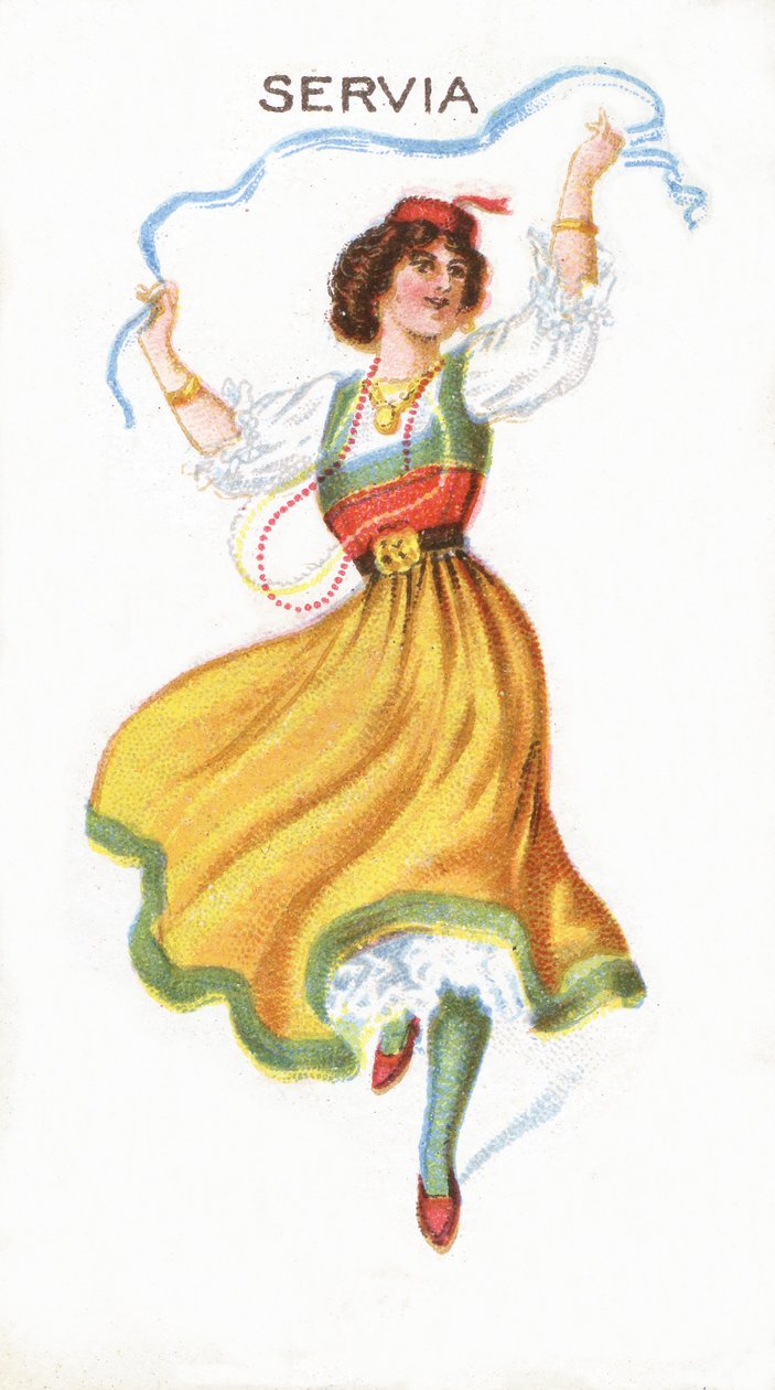 Srbsko, 1915 od English School